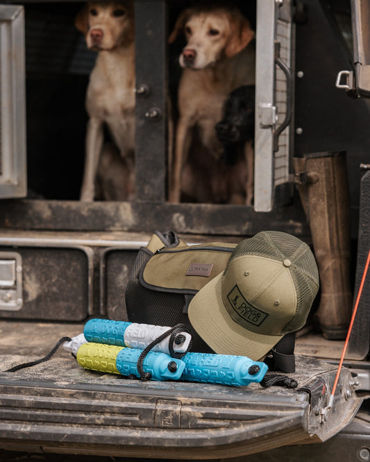 B-Line Bumper, blåvit